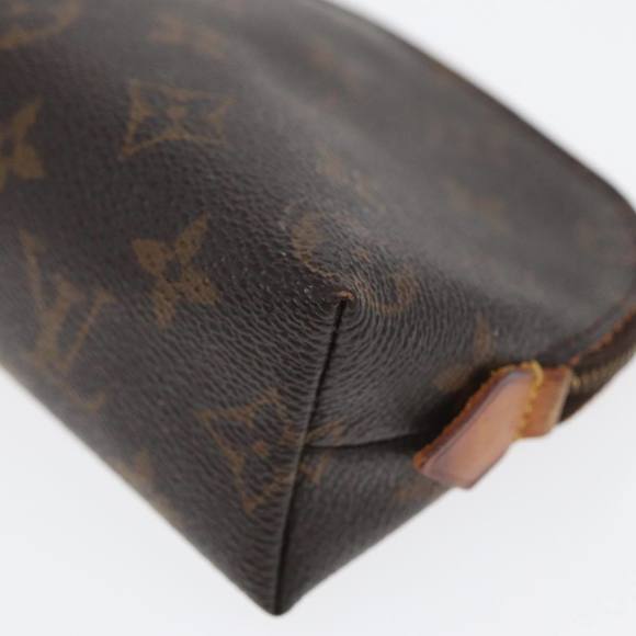 LOUIS VUITTON Monogram Pochette Cosmetic PM Cosmetic Pouch M47515 LV Auth 82728 - Picture 7 of 16